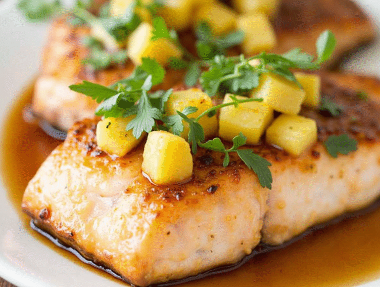 Easy Guide: Make Pineapple Honey Glazed Salmon Like a Pro Chef