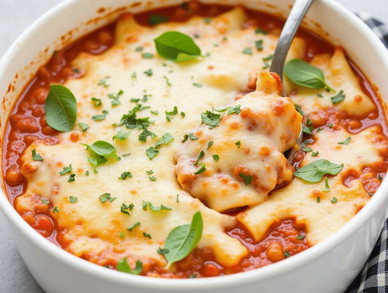 Grandma’s Secret Lasagna Soup Recipe: A Cozy One-Pot Wonder