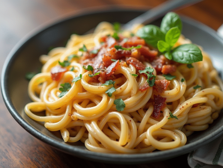 How to Make Restaurant-Style Creamy Bacon Chicken Pasta (30-Minute Recipe)