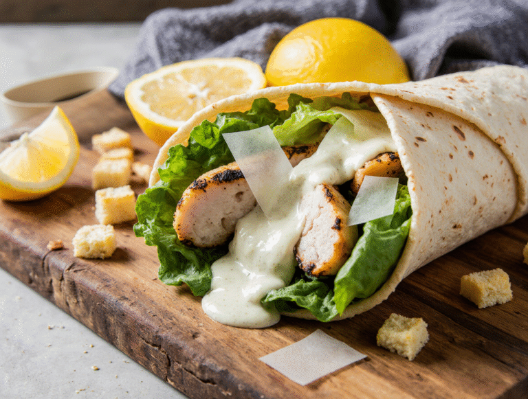 The Perfect Chicken Caesar Wrap: A Chef’s Secret Recipe Guide