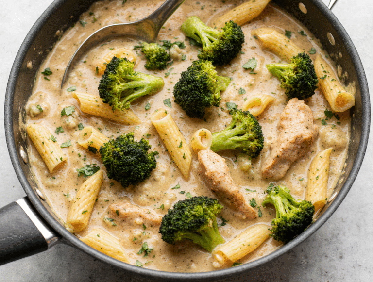 The Perfect Creamy Chicken Broccoli Pasta: A Chef’s Secret Recipe