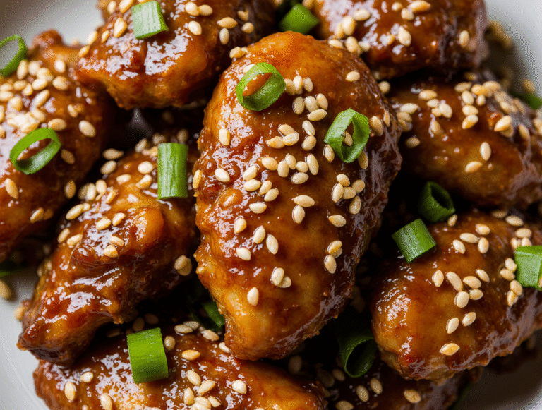 The Secret to Perfect Chinese Honey Garlic Chicken (Stays Crispy for Hours!)