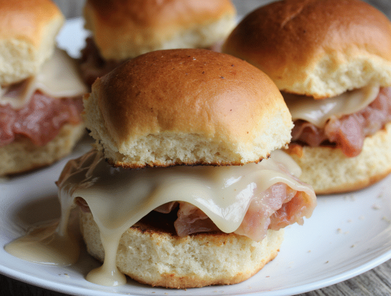 The Perfect Ham and Cheese Sliders Recipe: Tested Party-Favorite on Hawaiian Rolls