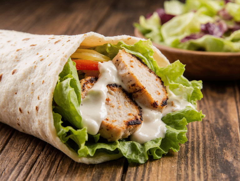 How to Make Perfect Chicken Ranch Wraps (Ready in 20 Minutes)