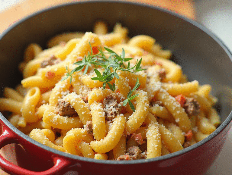 How to Make Perfect Ranch Pasta: One-Pot Beef and Cheddar Recipe