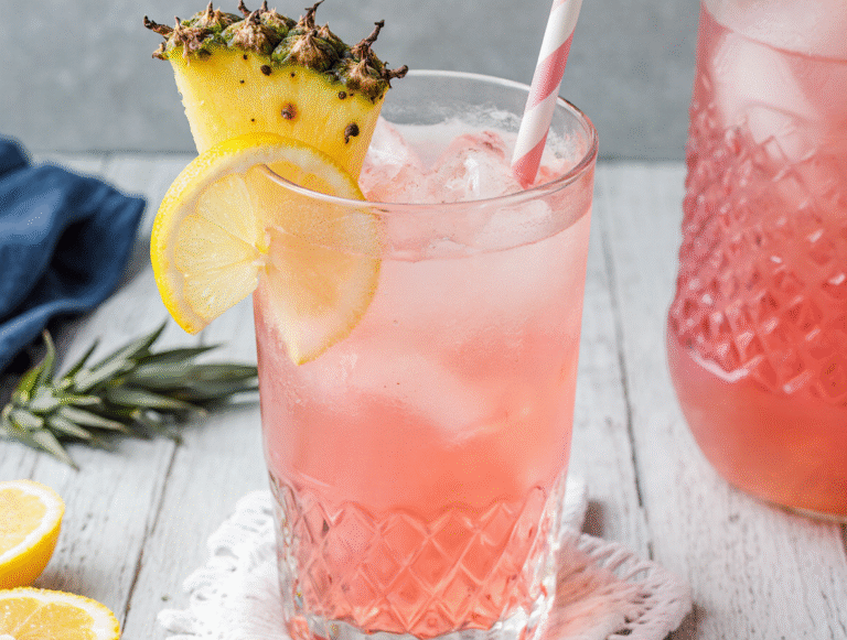 The Secret to Perfect Pink Lemonade and Sprite Punch (Summer Party Hit)