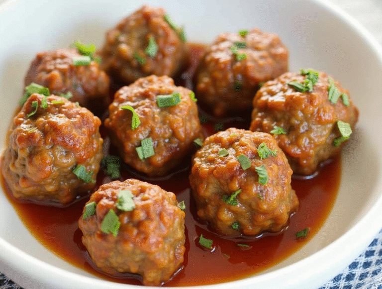 Chef-Approved Sweet Chili Meatballs: Your Easy Weeknight Recipe Guide