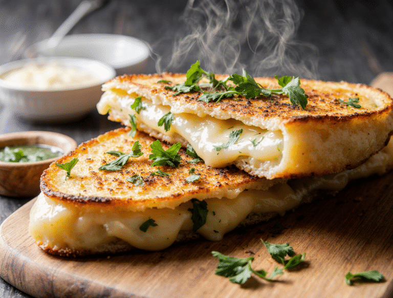 Air Fryer Tortilla Garlic Bread (Easy Tiktok Recipe)