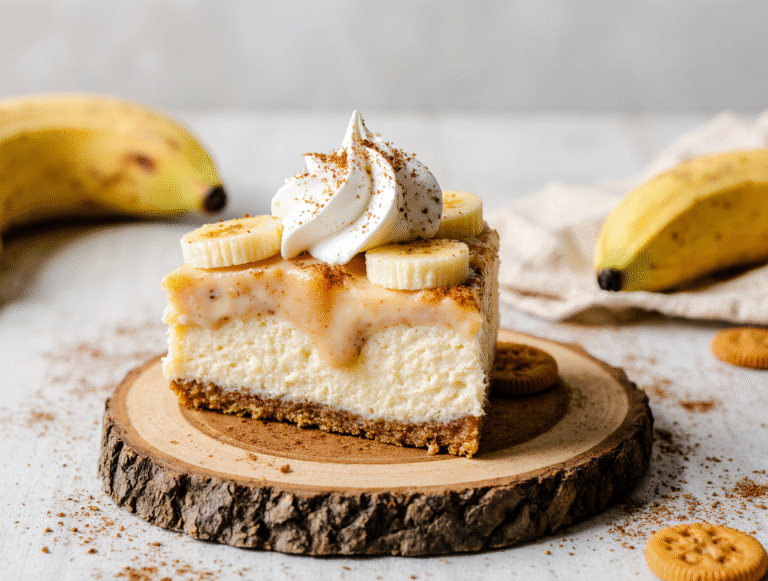 The Foolproof No-Bake Banana Pudding Cheesecake Recipe (15-Minute Prep)
