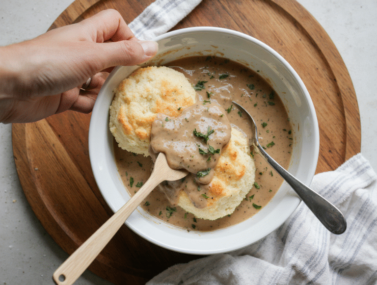 The Secret to Perfect Biscuits and Gravy Recipe (Chef-Approved Method)