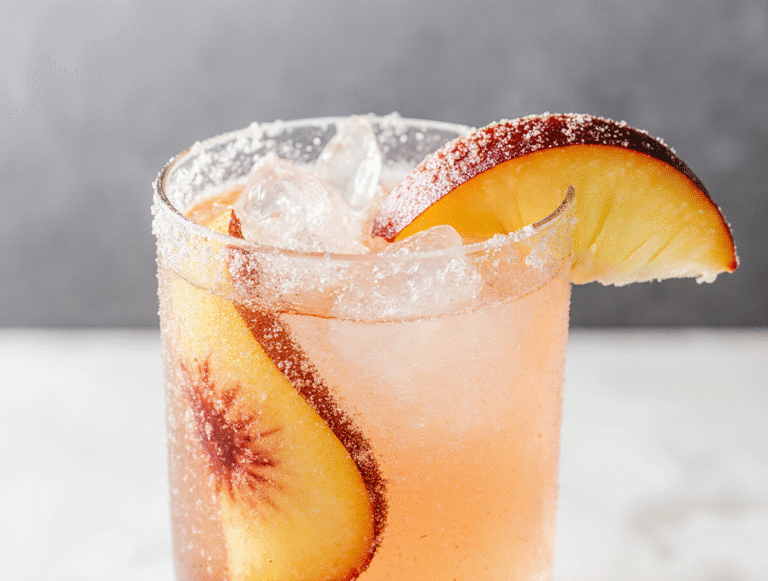 The Perfect Frozen Peach Lemonade Recipe You Can Make in 10 Minutes