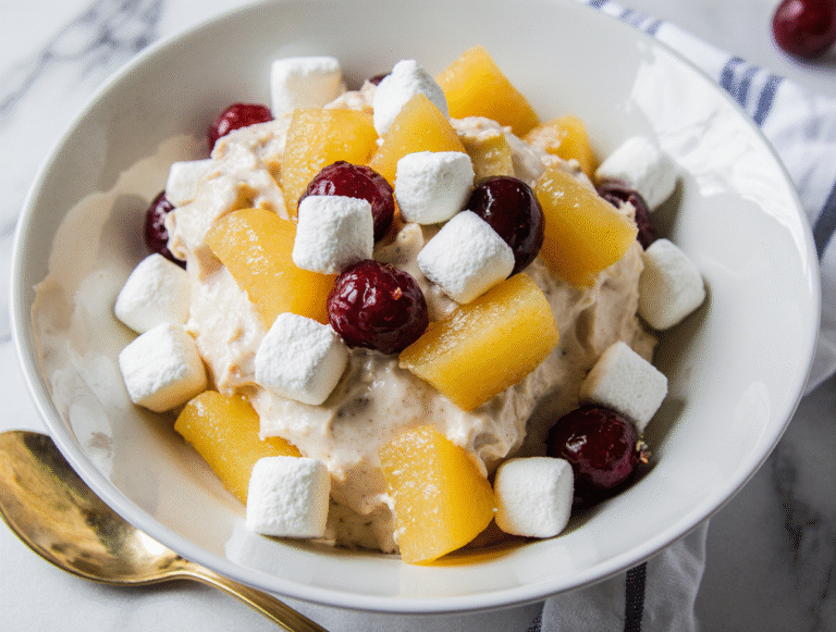The Secret to Perfect Marshmallow Salad: A Tropical Summer Treat
