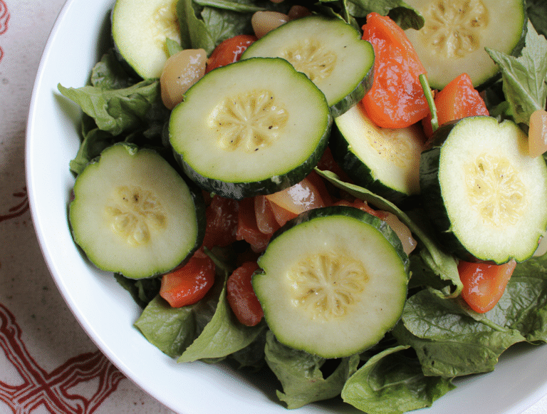 The Perfect Cucumber Bell Pepper Salad